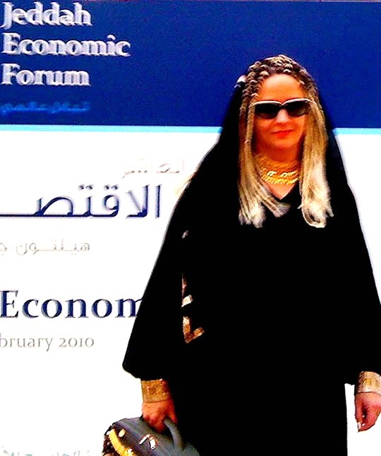 GCC-German Business Invest CEO Uta Gruda at JEF 2010, Saudi Arabia